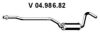 EBERSP?CHER 04.986.82 Front Silencer